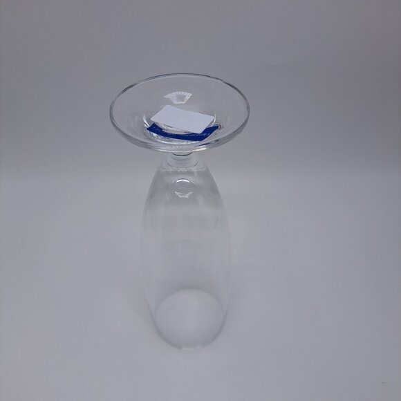 Oneida Schott Zweisel Footed Pilsner Champagne Glass Goblet 16 Fl Oz Crystal - Picture 9 of 16